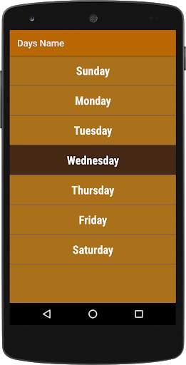 Learning Days of the Week and Months of Year names скриншот 3