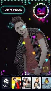 Lyrical Particle Video Status Maker 3 تصوير الشاشة