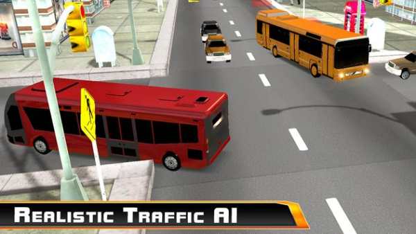 Modern Bus Mania 3D screenshot 5