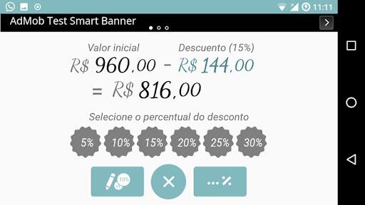 Calculadora de Descontos screenshot 4