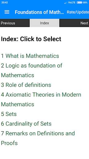Foundations of Mathematics скриншот 1