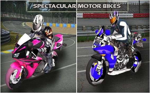 Racing Moto : Super Bike 3D screenshot 1