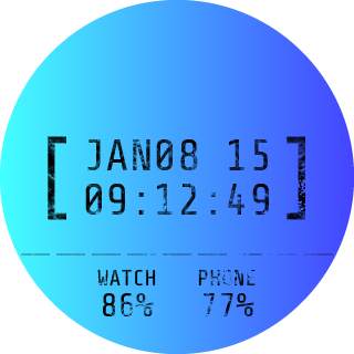 Date Stamp Watch Face 5 تصوير الشاشة