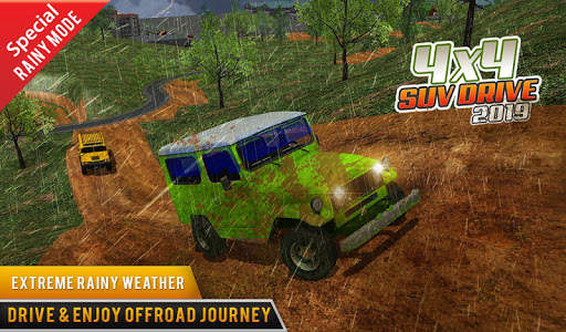 Offroad Jeep Truck Driving: Jeep Racing Games 2019 screenshot 9
