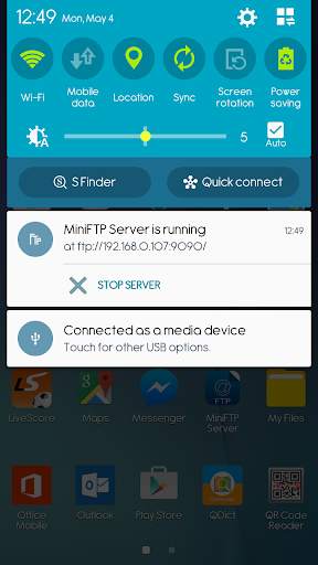 Mini-FTPServer स्क्रीनशॉट 1