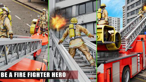 Fire Truck Games & Rescue Game screenshot 3