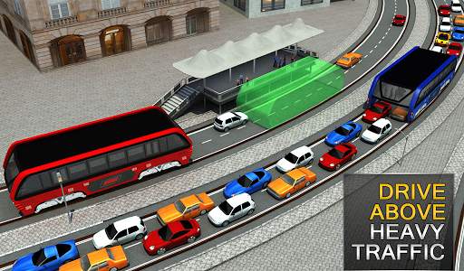 Real Elevated Bus Simulator 3D screenshot 7