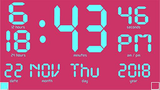 Digital Clock App screenshot 5