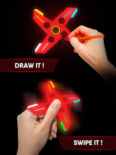 Draw Finger Spinner screenshot 6