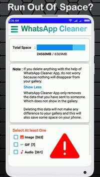 2018 New WhatsApp Cleaner screenshot 2
