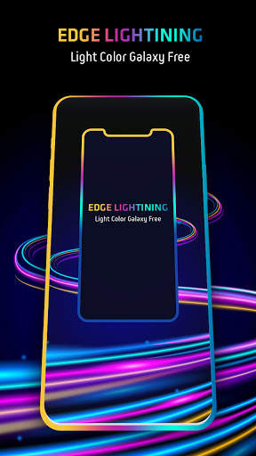 Edge Lighting – Round Color, Border Light App screenshot 1
