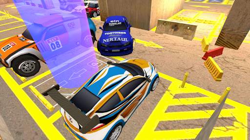 Rally Car Parking 3D : Car parking master 4 تصوير الشاشة