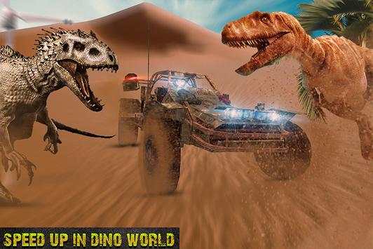 Dino World Impossible Car Racing screenshot 3