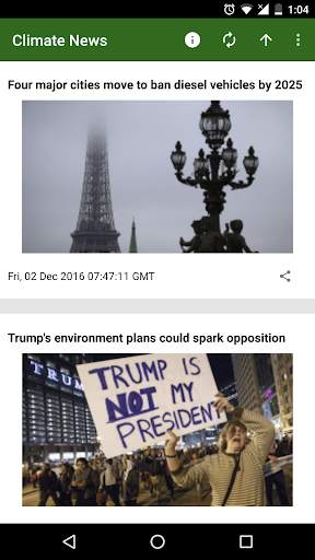 Climate News screenshot 1