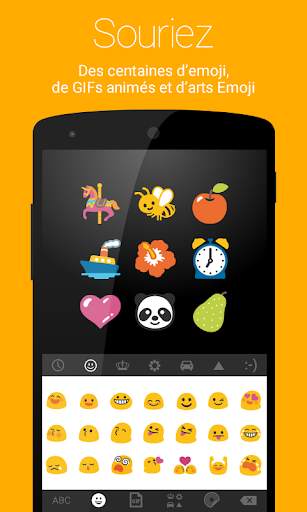Ginger Clavier Français, Emoji screenshot 1
