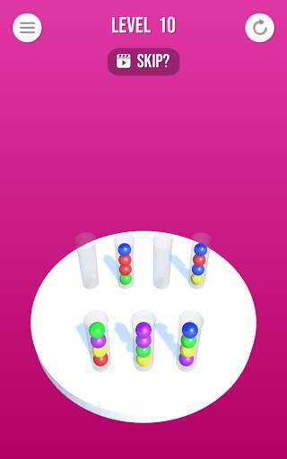 Puzzle - Urutkan Bola 3D screenshot 19