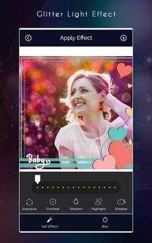 Glitter Light Effect for Photos screenshot 1