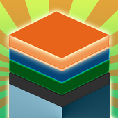 Color stacks: Stack game 3d icon