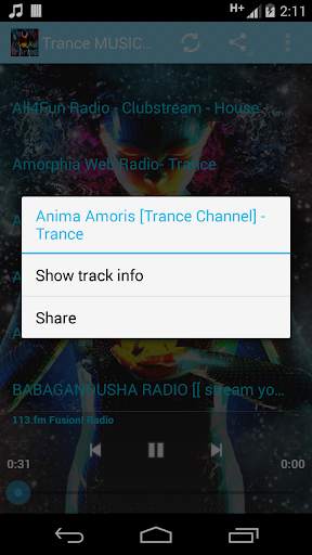 Trance Music ONLINE screenshot 3
