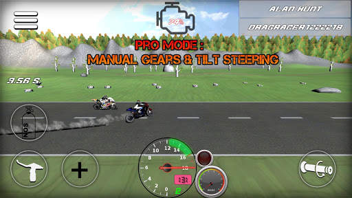 Drag racing game - Drag bikes screenshot 1