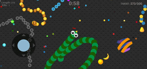Snake io Worm Zone io Snake crawl game screenshot 1