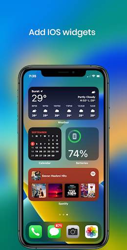 iPhone Launcher iOS 16 screenshot 3