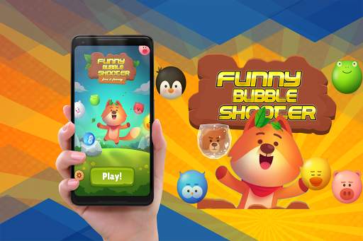 Funny Bubble Shooter Fox screenshot 1
