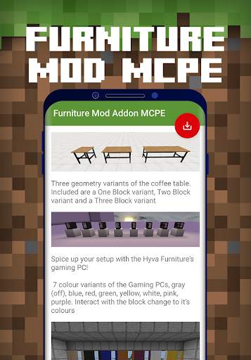 Furniture Mod Addon MCPE screenshot 4