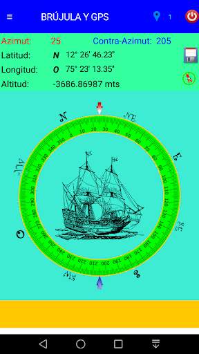 Brujula GPS Compass screenshot 2