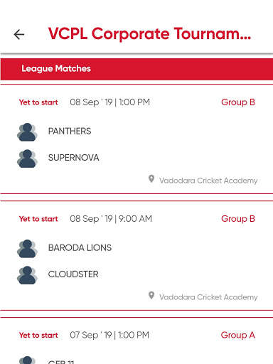 Vadodara Cricket Academy screenshot 1