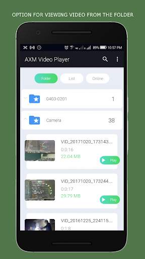 AXM Video Player screenshot 3