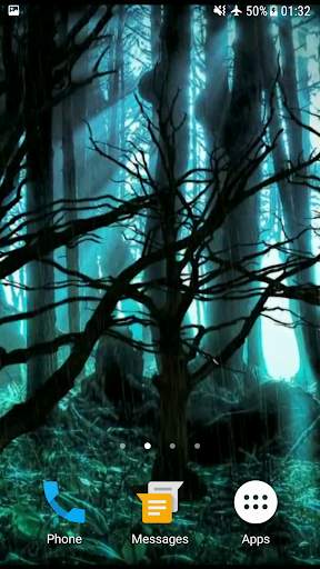 Dark Forest 3D Video Wallpaper скриншот 2