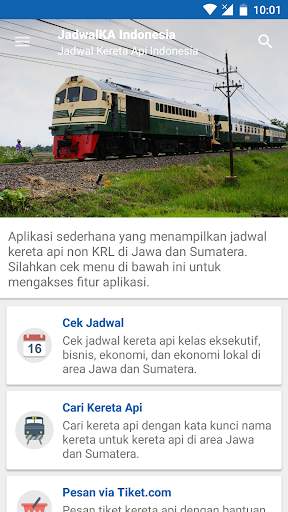 JadwalKA Kereta Api Indonesia screenshot 1