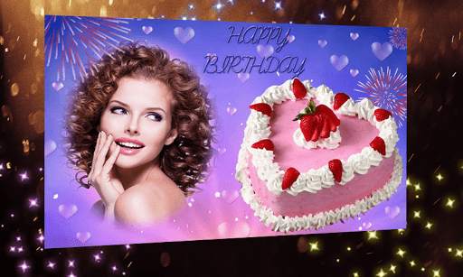 Birthday 2021 Photo Frames With Stickers screenshot 4