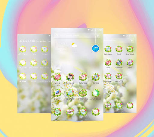Green Spring Forest-APUS theme & wallpapers screenshot 1