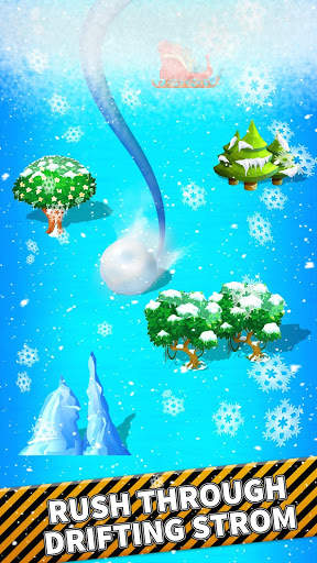 Shadow Slide ball Game – Rush Drift in Snow & Fire screenshot 3