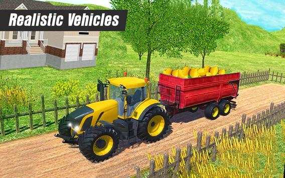 Farming Simulator: Cargo Transport Tractor Driving screenshot 3