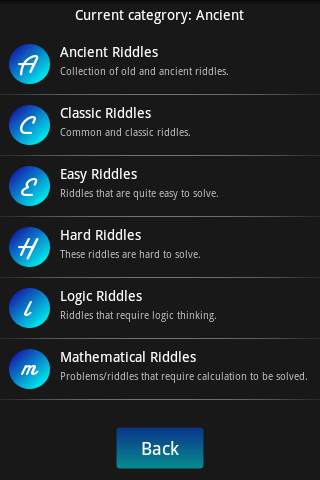 Riddle This screenshot 2