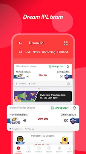 Dream Team 11 - Live Cricket Score & Prediction screenshot 3