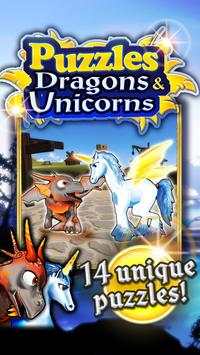 Puzzles Dragons & Unicorns HD screenshot 1