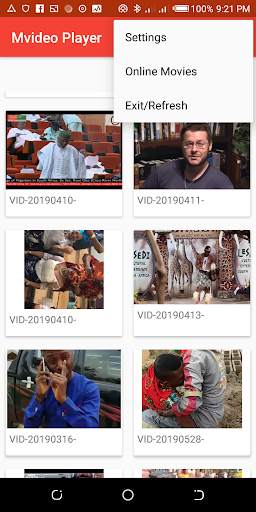 Mvideo Player 6 تصوير الشاشة