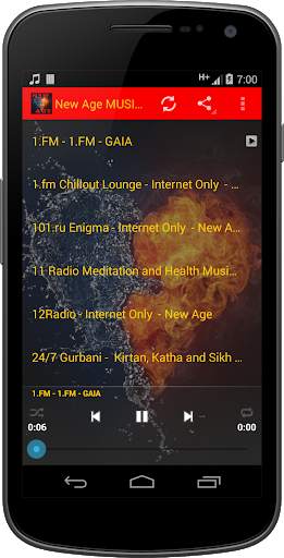 New Age MUSIC Radio screenshot 1