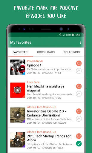 Afripods - Podcast player screenshot 3