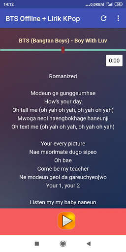 BTS - Offline All Best Song   Lyrics KPop screenshot 5