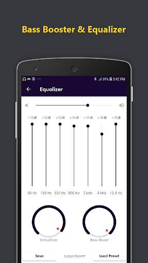 Music player app : mp3 music audio player screenshot 4