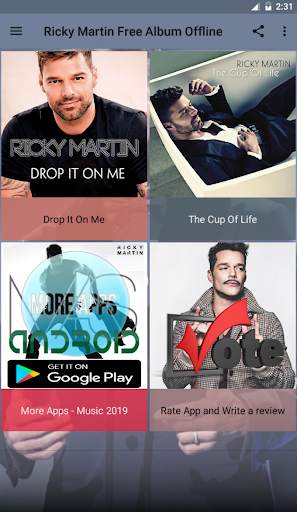 Ricky Martin Free Album Offline screenshot 4