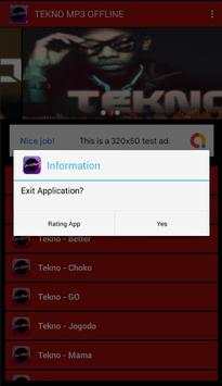 Tekno All Song - Mp3 Offline screenshot 4