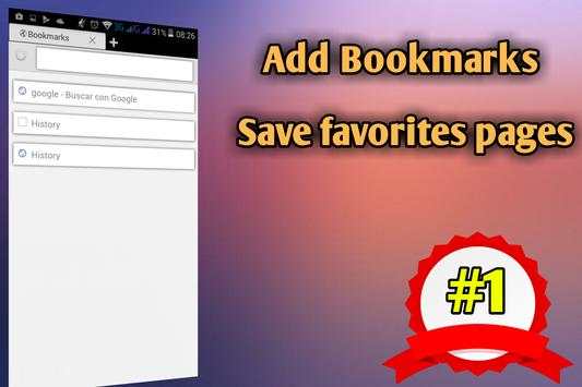 Web Browser Android screenshot 2