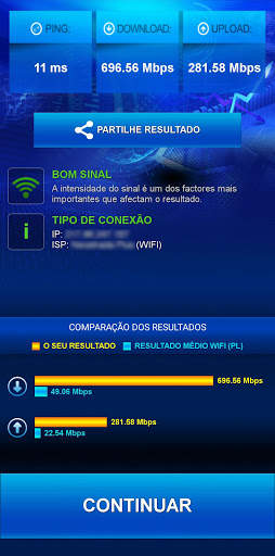 Teste de Velocidade Speed Test screenshot 3