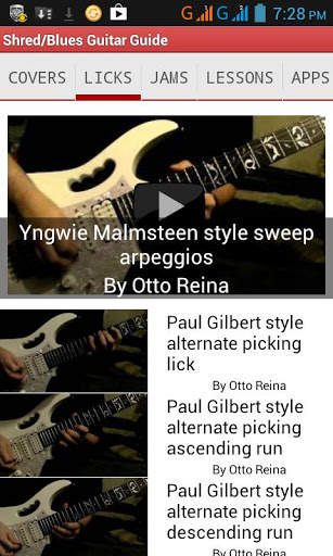 Guitar Guide Videos - Shred Blues Rock Fusion Jazz screenshot 2